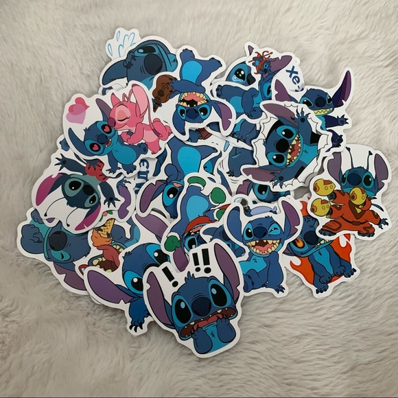 Disney’s Lilo and Stitch - Stitch Stickers (set of 10) - Picture 1 of 3